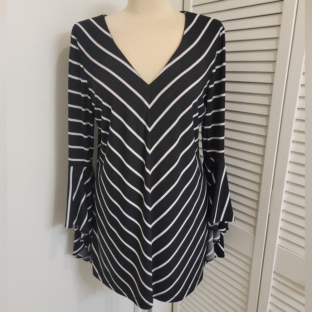 COCO BIANCO STRIPED TOP